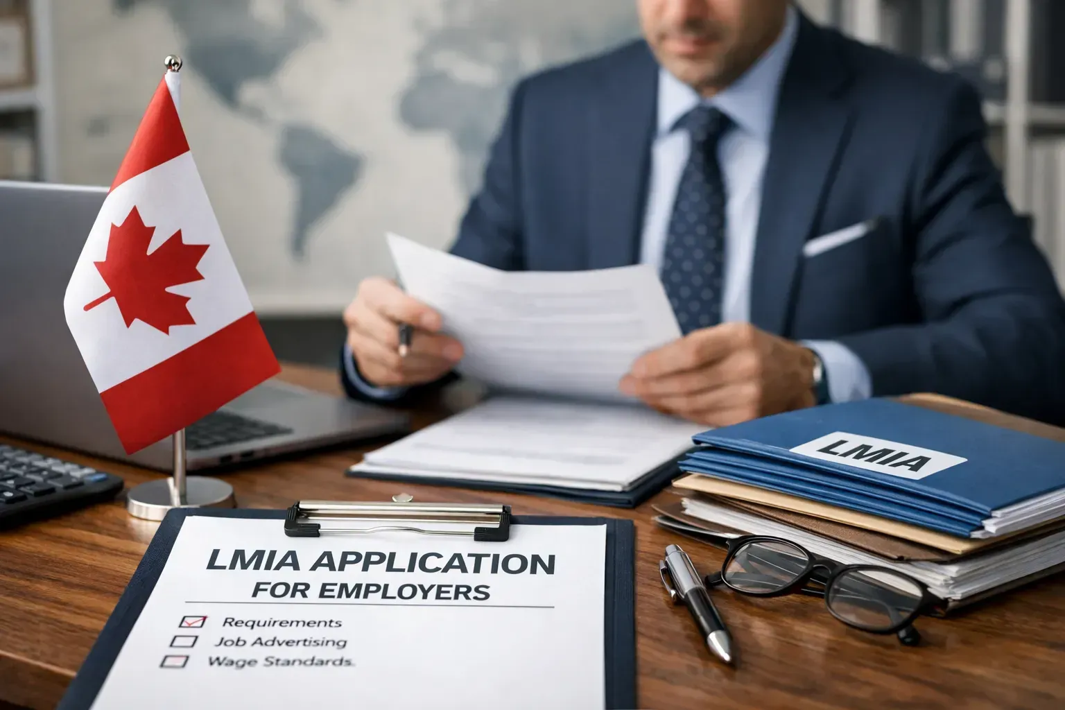 an employer preparing LMIA requirements 