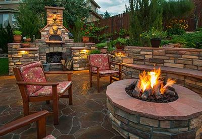 Patio Area - Landscaping Services