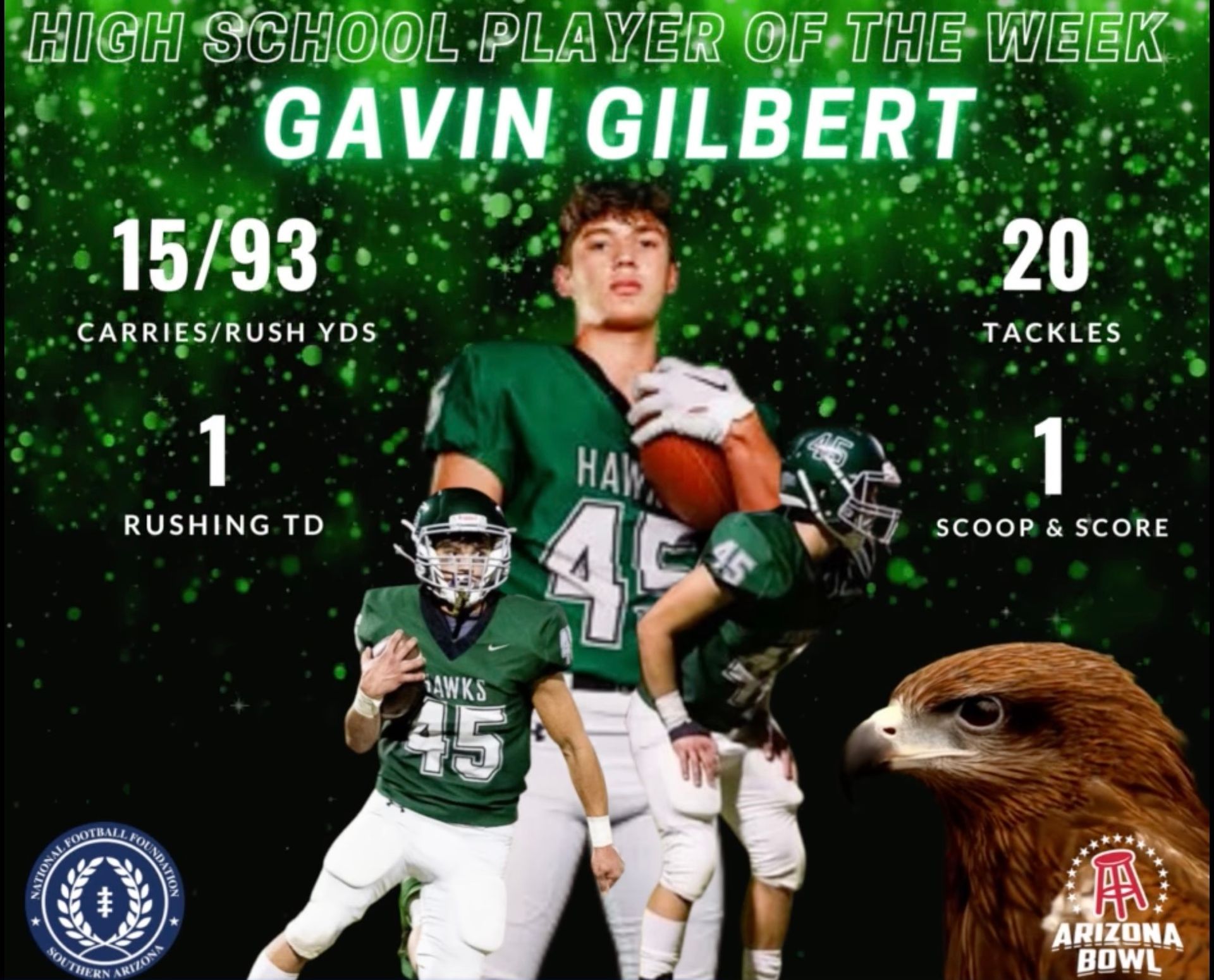 Gavin Gilbert HS Player of the Week