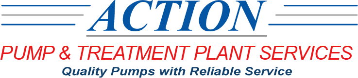 ACTION PUMP and treatment plant services logo
