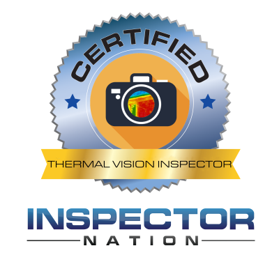A logo for a certified thermal vision inspector