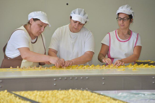 Preparazione pasta fresca