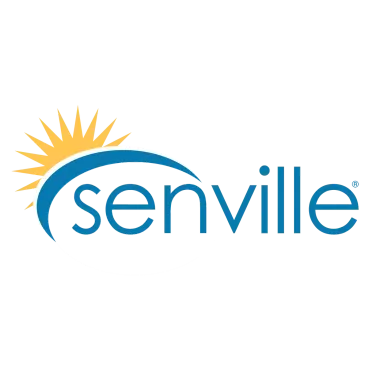 Official logo for Senville, a leading manufacturer of mini-split systems.