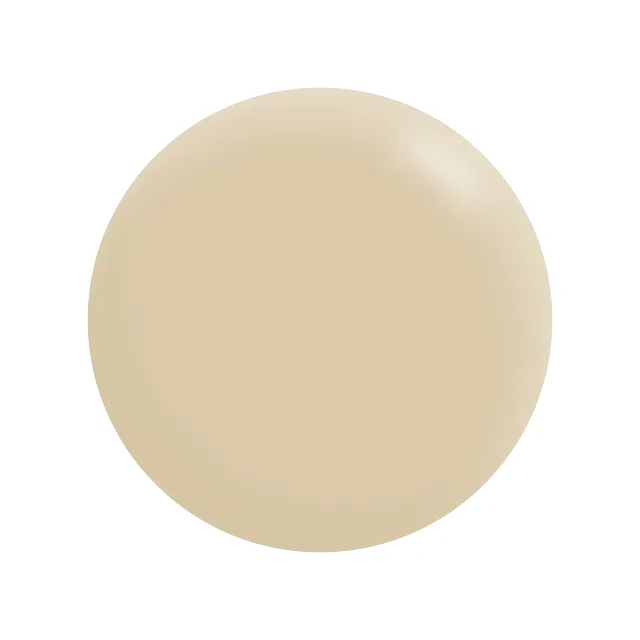 A close up of a white circle on a white background.