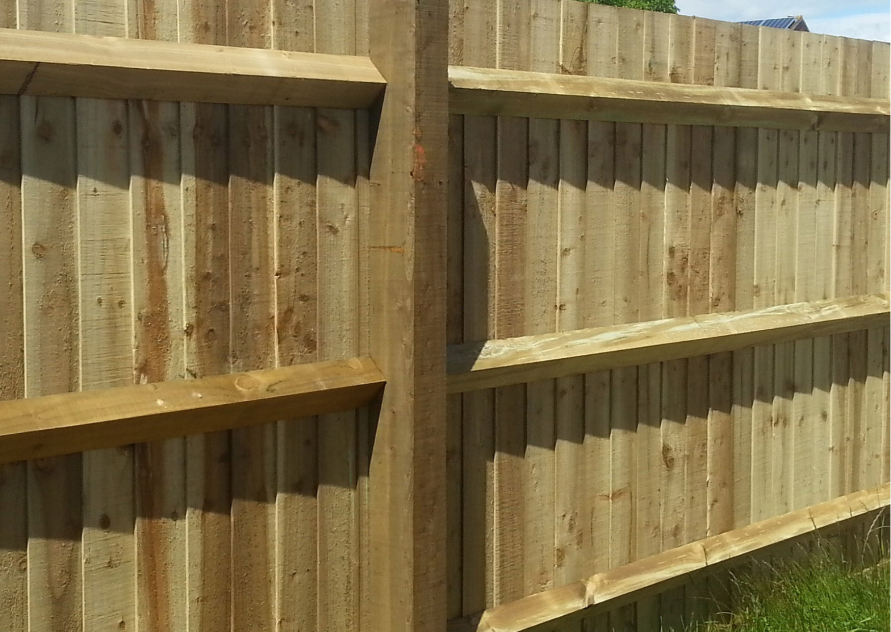 Feather edge fence panels Belfast