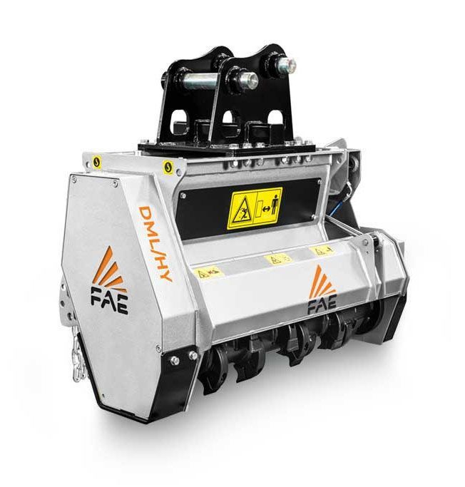 8.5t excavator FAE DML-HY-100 forestry mulcher attachment
