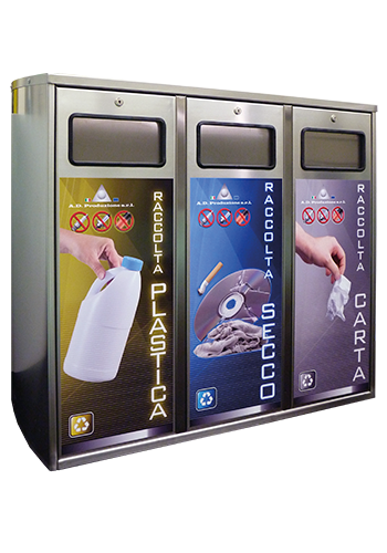 Cestino Portarifiuti CPR3-N