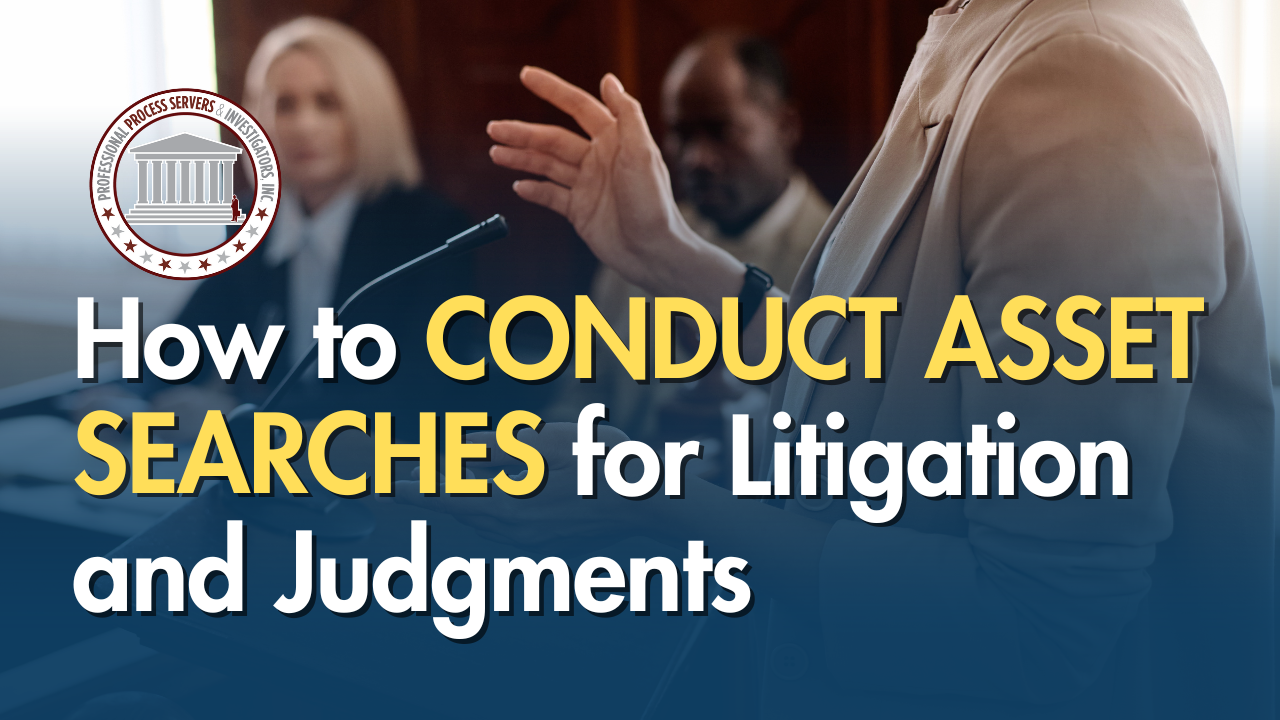 How to Conduct Asset Searches for Litigation and Judgments