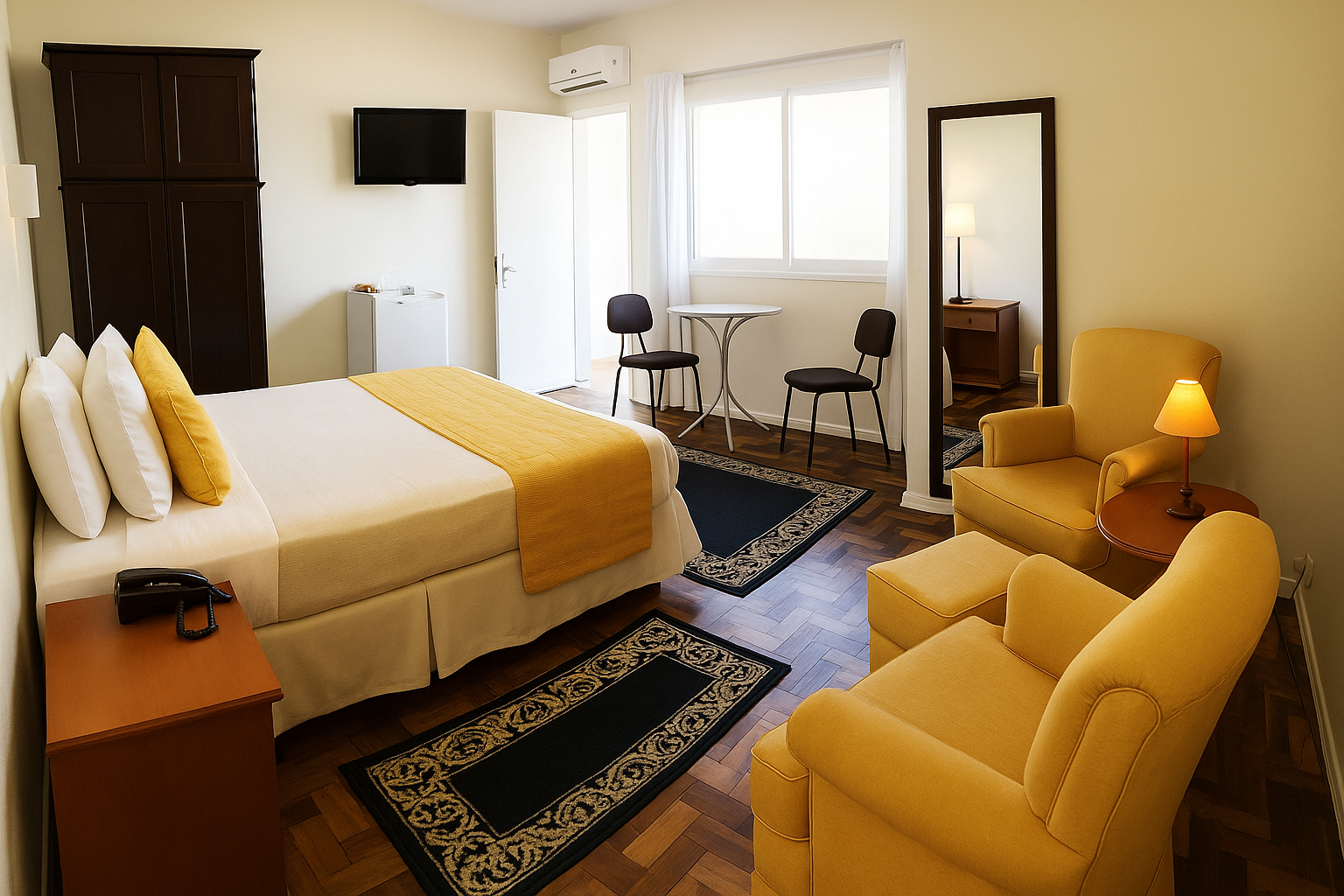 LOCALIZAÇÃO PRIVILEGIADA
Hospede-se no único hotel em Montenegro a poucos segundos de tudo o que você precisa.