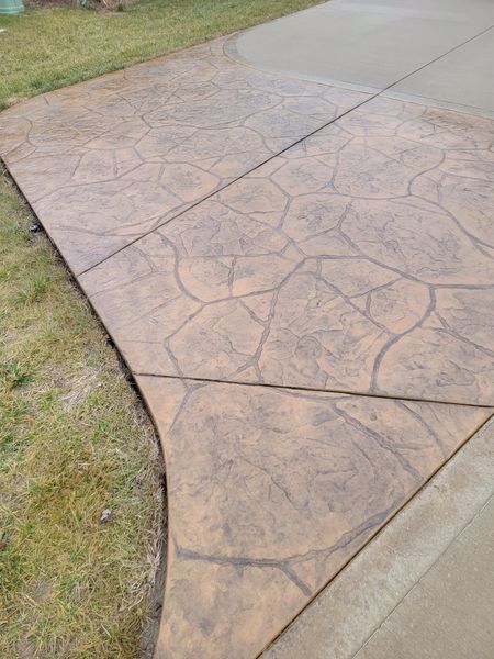 stamped concrete gallery by L & S Concrete STL