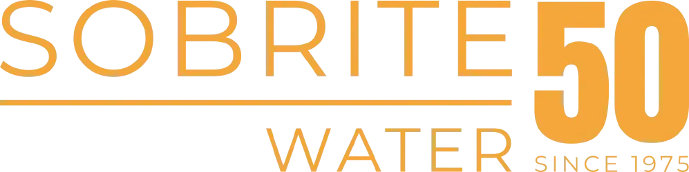 Sobrite Water logo with text 