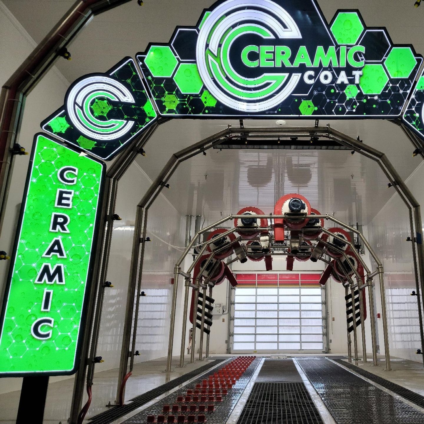 TSS Car Wash Experts conveyorized tunnel equipment