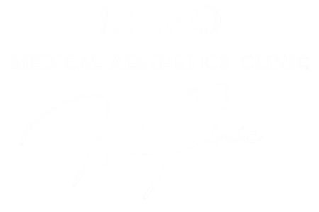 Logo for MARO Medical Aesthetics Clinic, with text 