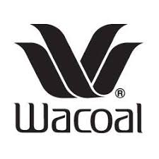 Un logo in bianco e nero per wacoal su sfondo bianco.