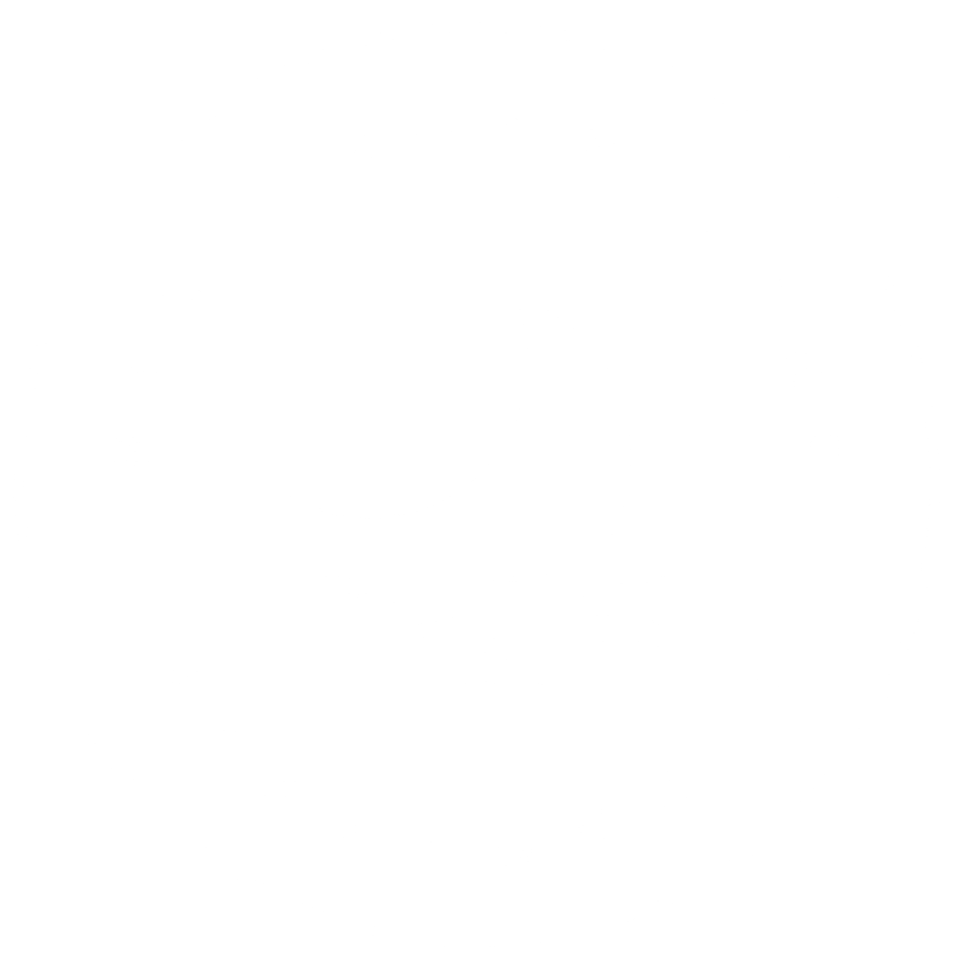 half moon logo - white