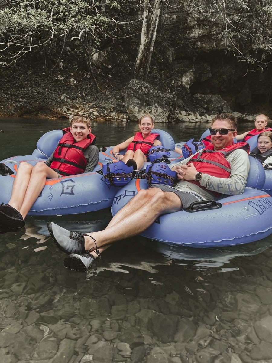 river tubing
