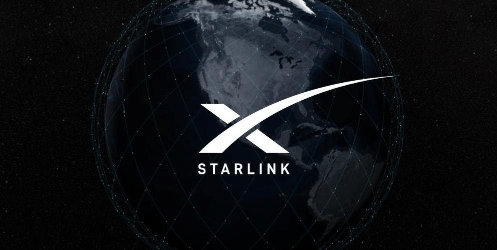 image of Starlink satellite outside