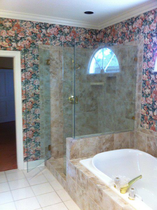 Shower with Glass Door — Baton Rouge, LA — Integrity Glass Works LLC