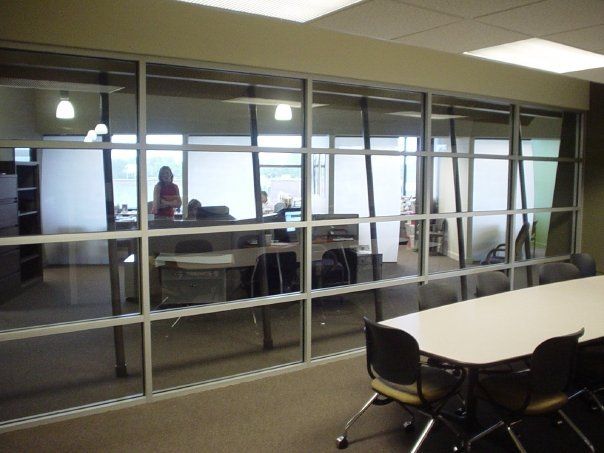 Office Glass Wall — Baton Rouge, LA — Integrity Glass Works LLC