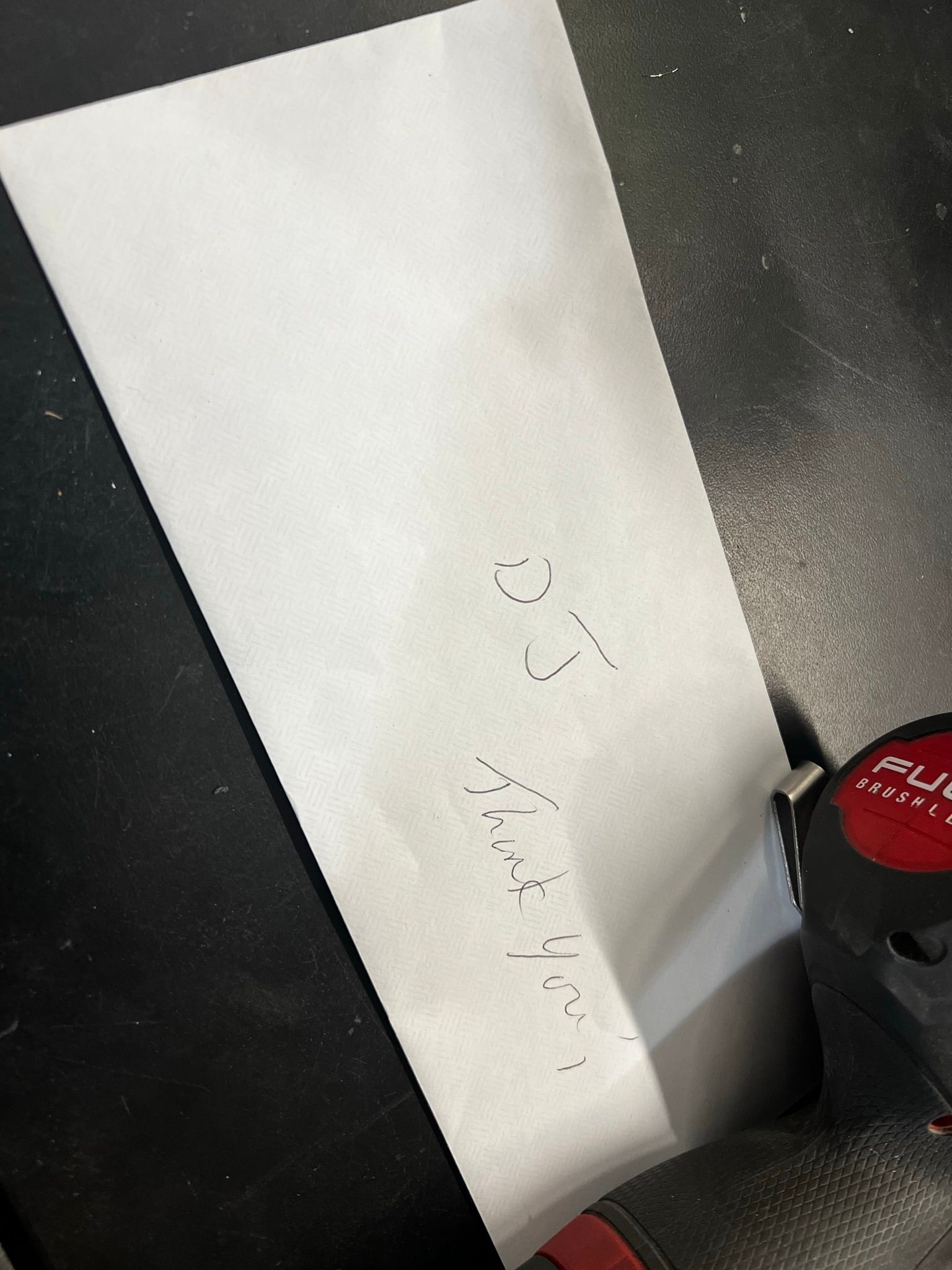 A piece of paper with the word always written on it