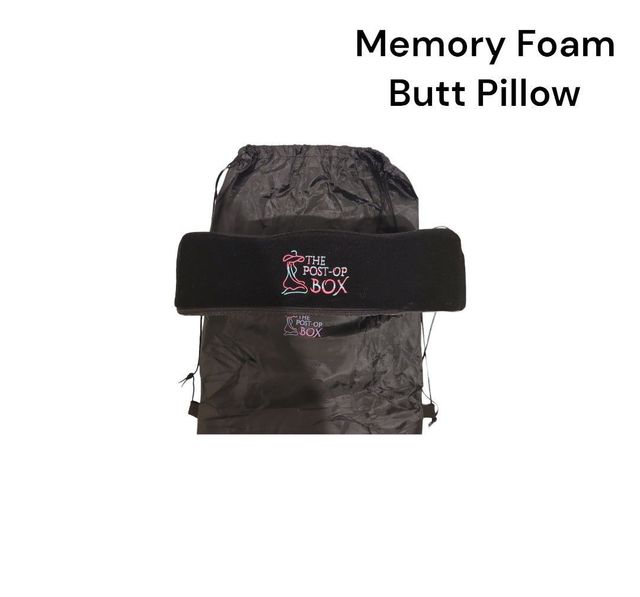 Brazilian Butt Lift Pillow + Back Support Cushion with Carrying Bag for  Post Surgery Recovery 