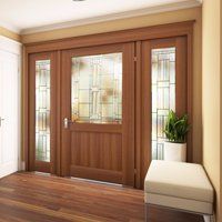 View of the custom wooden interior doors in Edon, OH