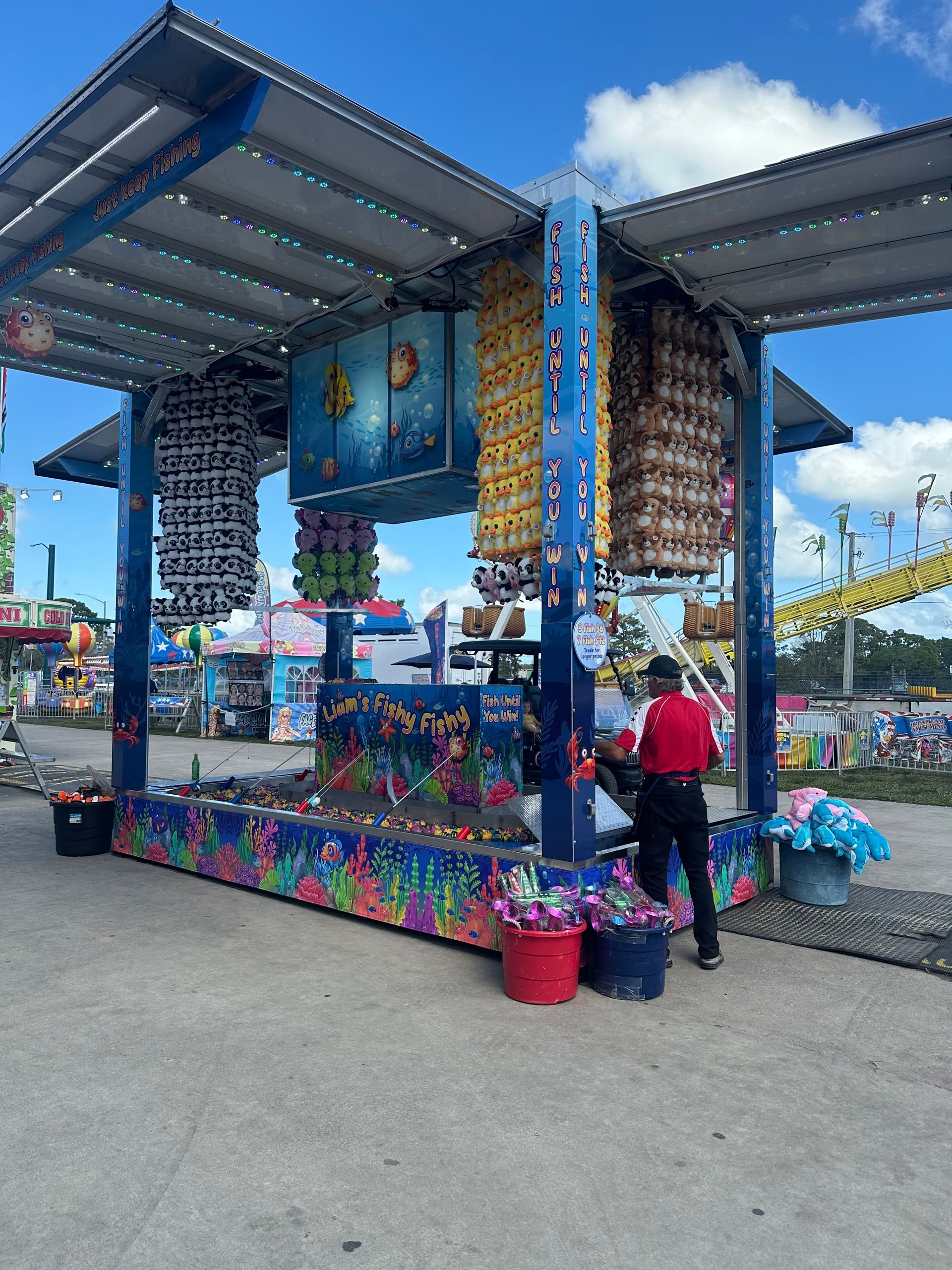 Carnival game booth 