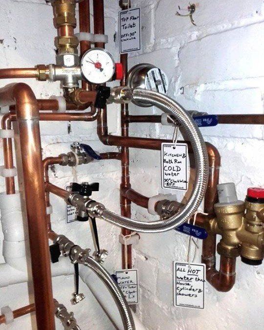 plumbing valve labels 