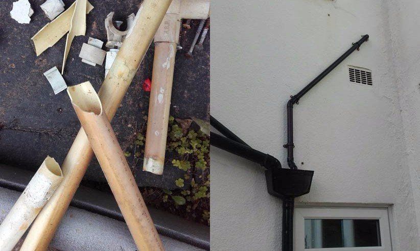 Condense pipework 