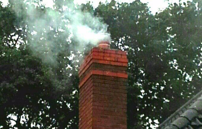 Flue smoke test