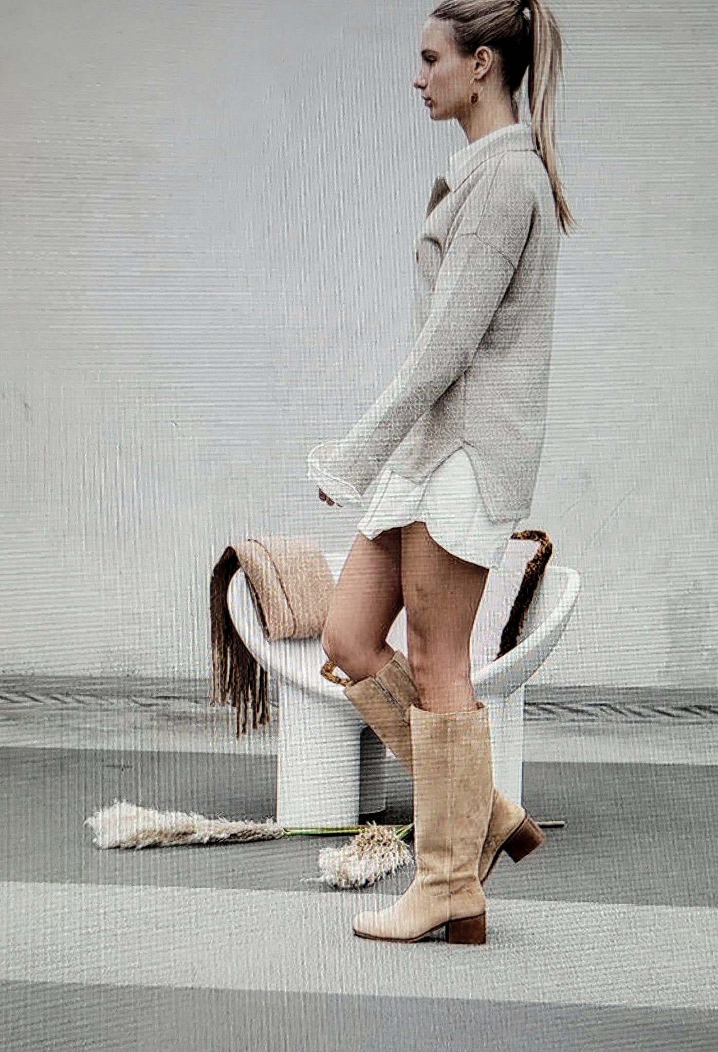 Raulederstiefel in hell