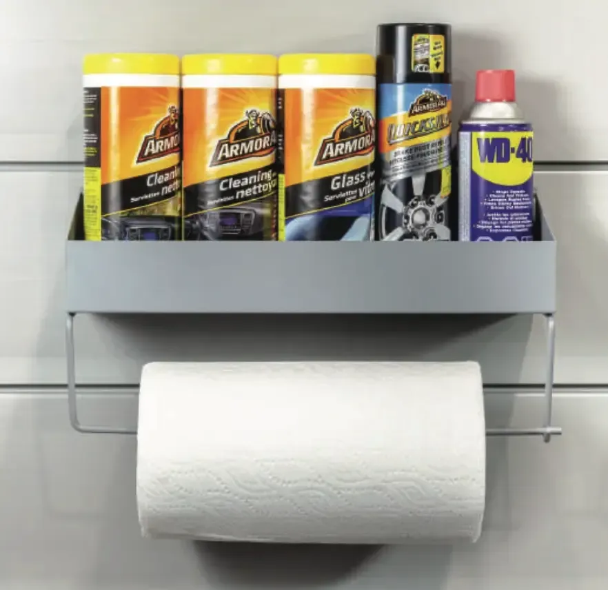 Paper towel rack Slatwall Accessory