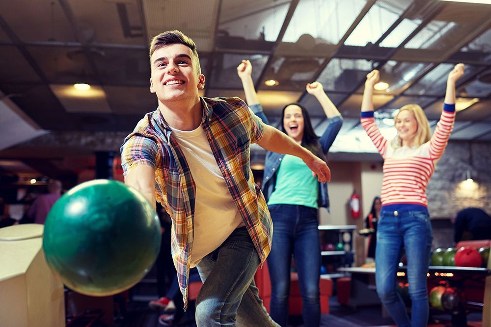 Teens Bowling