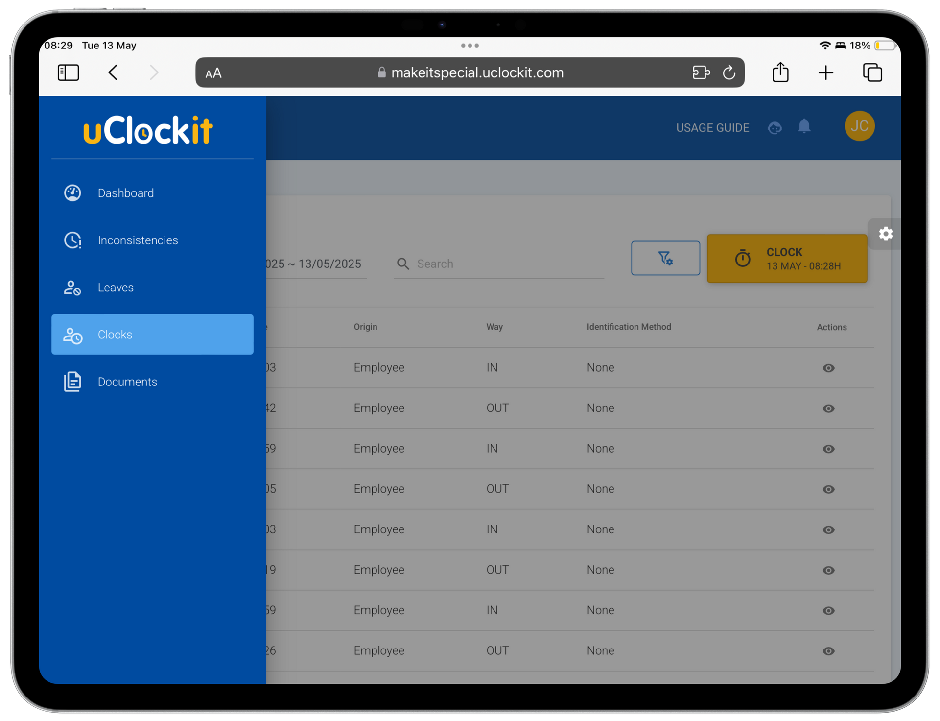 clocks