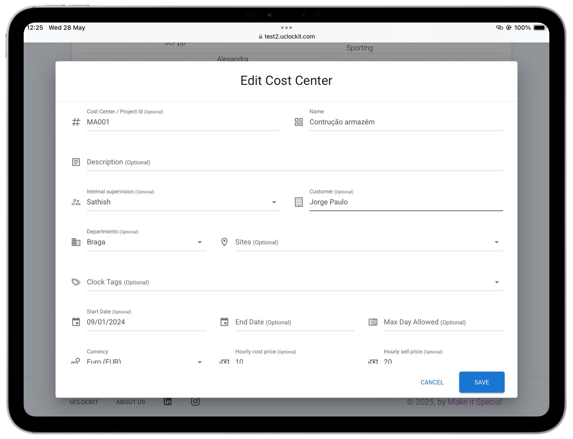 cost centers