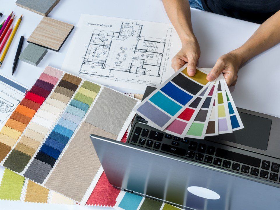 campioni colori per ristrutturazioni edili