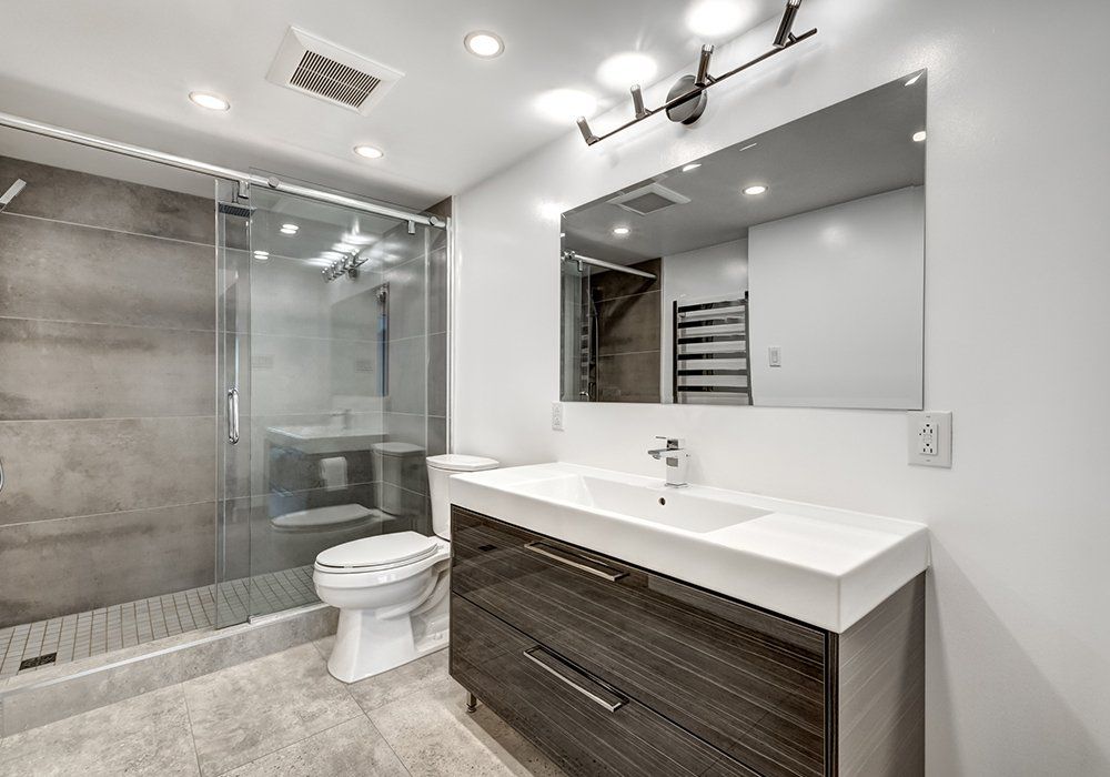 Modern Bathroom — Providence, RI — Great In Counters