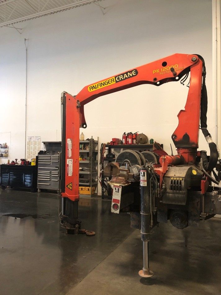 Red Crane Is Sitting On Top — Lincoln, NE — Central States Hydraulic Services