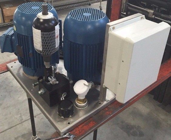 Two Blue Motors And A White Box — Lincoln, NE — Central States Hydraulic Services