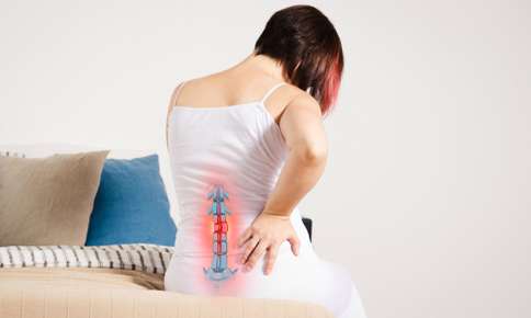 Woman Experiencing Pain in Spine — Sunnyside, WA — Yakima Valley Chiropractic Center