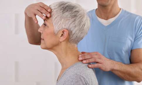 Woman Receiving Chiropractic Treatment — Sunnyside, WA — Yakima Valley Chiropractic Center