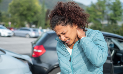 Woman Having A Neck Pain — Sunnyside, WA — Yakima Valley Chiropractic Center