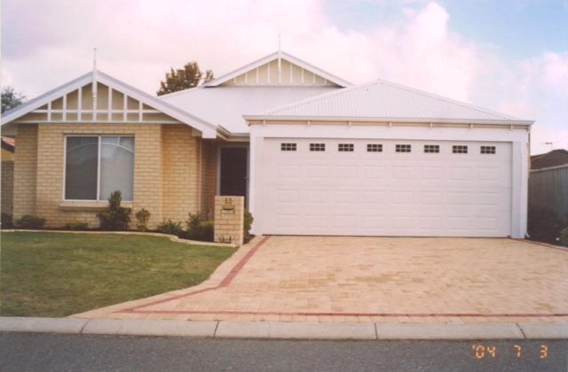 A picture of a house was taken in 2004