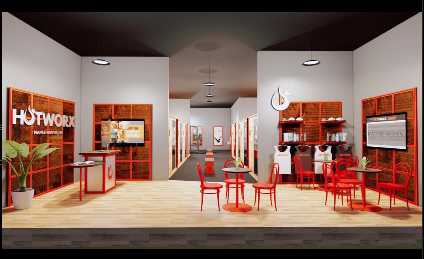 A conceptual Hotworx layout design