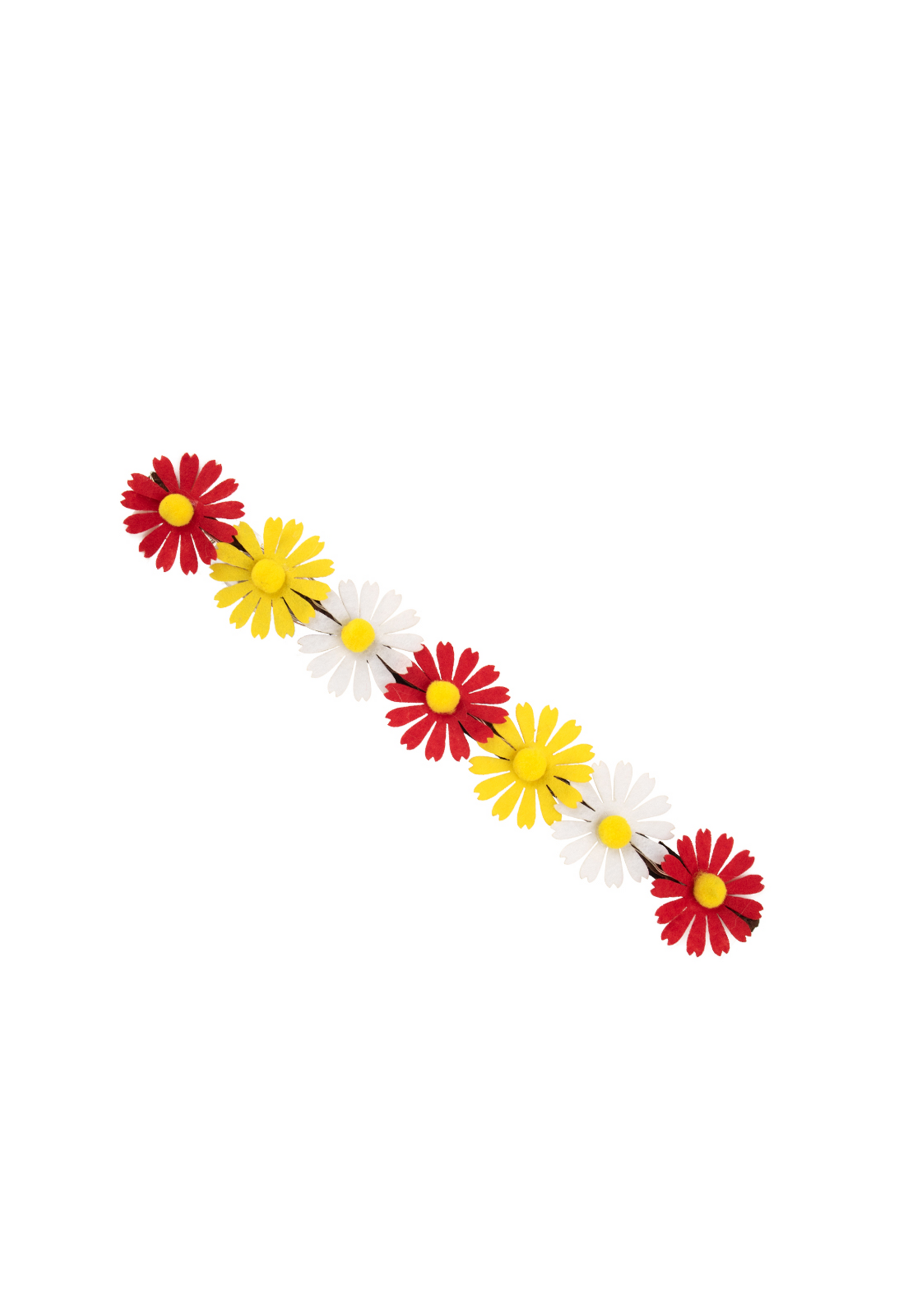 Hoofdband met oeteldonkse bloemen