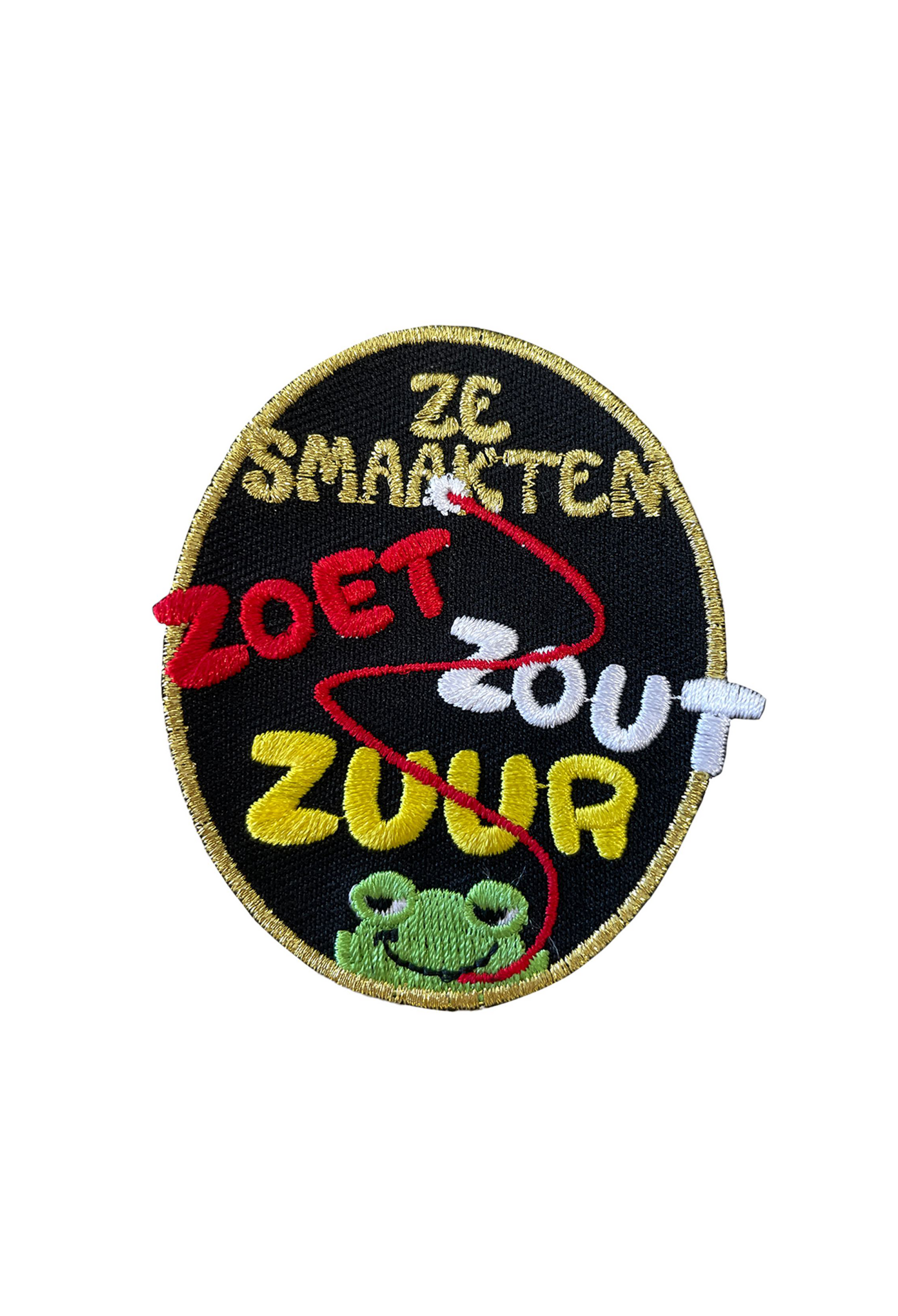 Embleem zoet zout zuur