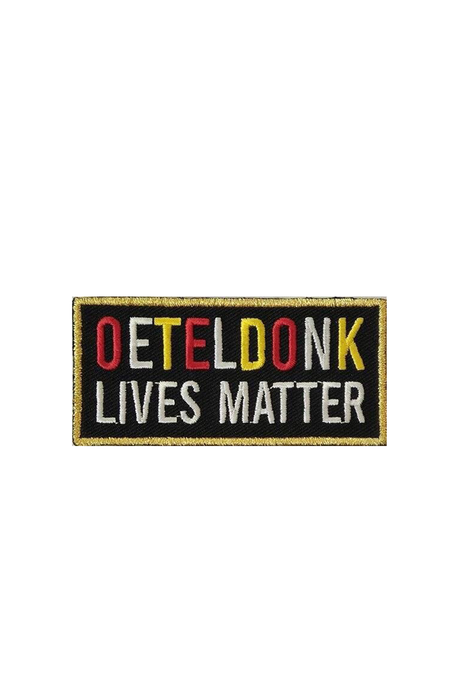 Embleem Oeteldonk lives matter