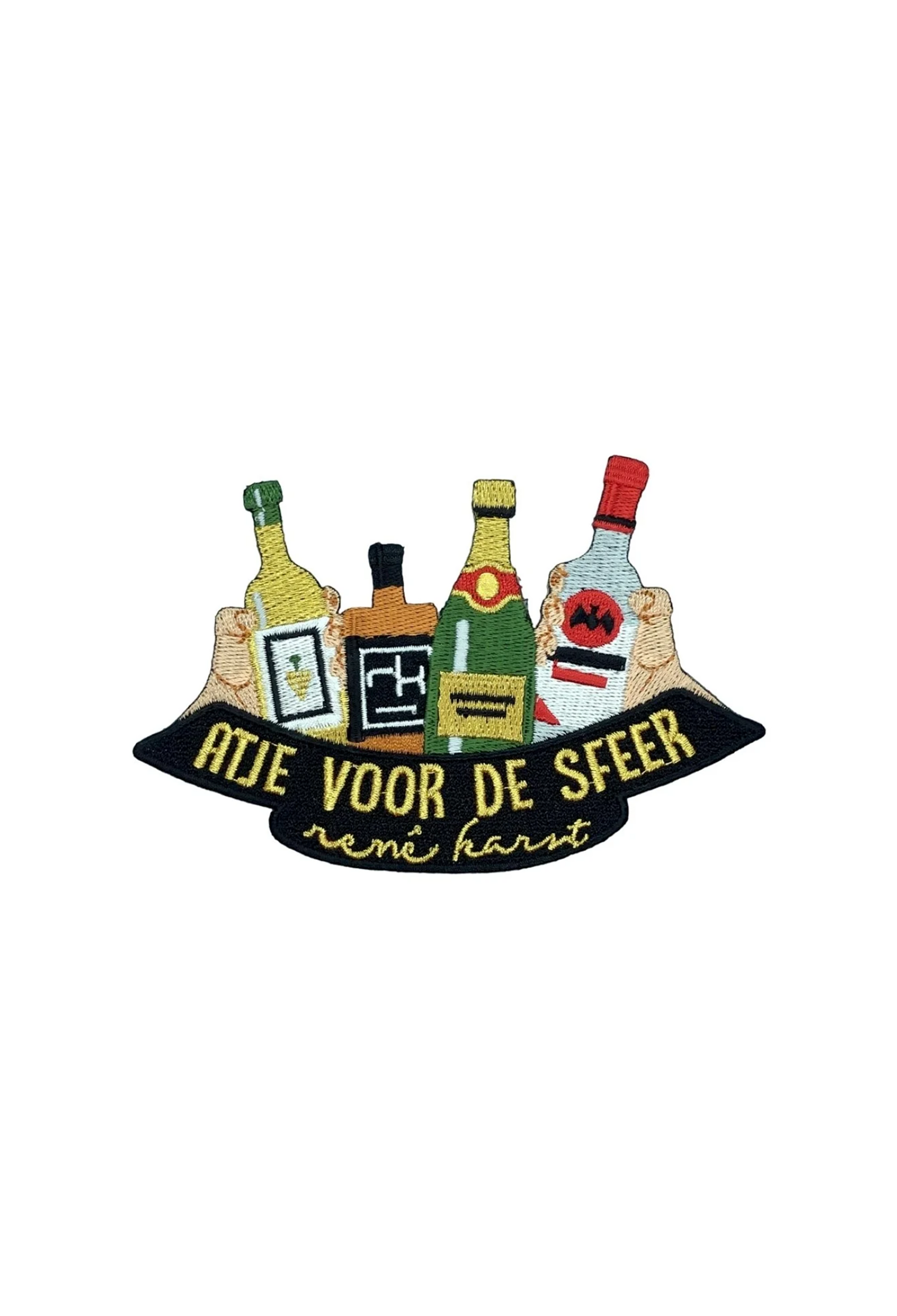 Embleem Atje voor de sfeer