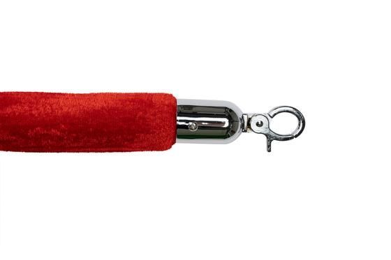 Dit koord is te gebruiken in combinatie met onze standaard afzetpalen voor koorden. Het koord is beschikbaar in veel verschillende kleurvariaties en met verschillende opties voor het materiaal van de sluiting. Daarmee is altijd een prachtige combinatie te maken tussen afzetpaaltjes, koorden en sluitingen. Zo is de aankleding van jouw feest, winkelopening, entree of andere gelegenheid helemaal af!