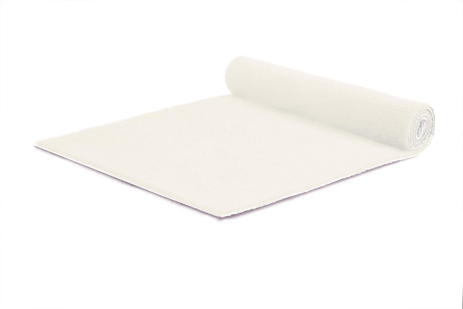 Geen loper in een standaard uitvoering, maar een loper met allure. Sommige gelegenheden vragen om een luxe loper. Speciaal hiervoor adviseren wij onze kwaliteit DALLAS.
Standaard voorzien van een folie laag en rubberen (anti-slip) rug. De kwaliteit DALLAS geeft niet af bij regen. Bovendien zijn deze luxe lopers meerdere malen te gebruiken, zelfs bij intensief gebruik.